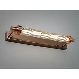 Настінне LED бра Romin Лофт золото 10 Вт хвилясте скло