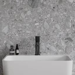 Змішувач для умивальника Omnires Contour anthracite CT8010AT Чорний матовий - мініатюра 3