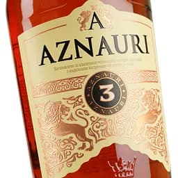 Бренді AZNAURI 3 роки 1 л (907567) - мініатюра 5