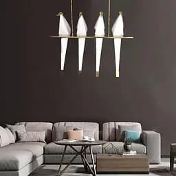 Люстра-композиция из четырех птиц | Ст. AS 145/4 | Line F