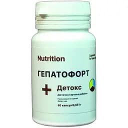 Аминокислота EntherMeal Гепатофорт + Детокс 60 капсул
