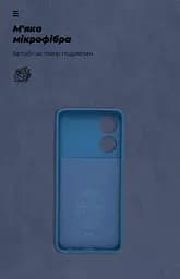 Чехол ArmorStandart ICON для ZTE Blade A34 Camera cover Blue (ARM78957) - мініатюра 4