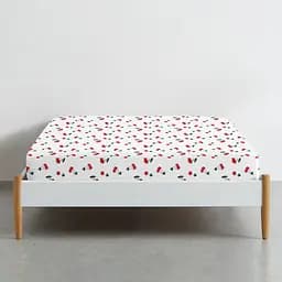 Простирадло Cosas на резинці 120х200 cherry, червоний (CherryBerry_120x200x20) - мініатюра 2