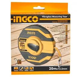 Рулетка Ingco 20 м x 12.5  мм скловолокно (HFMT8120) - мініатюра 6