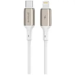 Кабель Proove Flex Metal Type-C to Lightning 27 W 1 м White (CCFM27002102)