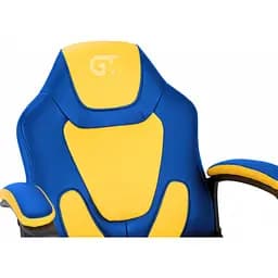 Геймерське дитяче крісло GT Racer X-1414 Blue/Yellow [132243] - мініатюра 5
