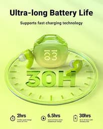 Навушники TWS Acefast T9 avocado green (6974316282556) - мініатюра 3
