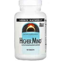 Натуральная добавка Source Naturals Higher Mind 90 таблеток