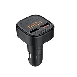 FM-трансмітер ArmorStandart ASF1 18W QC3.0 2xUSB black (ARM82826) - мініатюра 2