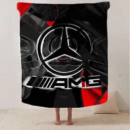 Плед 3D Mercedes-Benz AMG 2681_B 12653 135х160 см - мініатюра 2