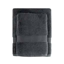 Рушник махровий Lotus Home - Grand soft twist antrasit антрацит 50x90 - мініатюра 2
