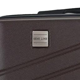 Валіза велика Semi Line 28 дюймів (L) ABS-Plastic Brown (T5788-3) - мініатюра 9