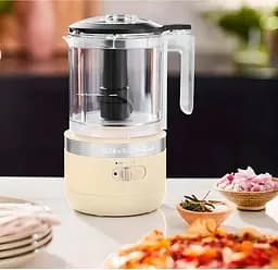 Кухонний комбайн KitchenAid Cordless 5KFCB519 Almond Cream [5KFCB519EAC] [80436] - мініатюра 8