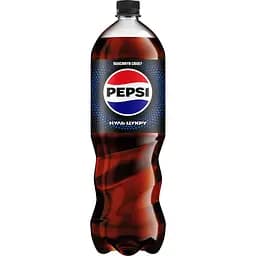 Напій безалкогольний Pepsi Black Free сильногазований 1.75 л
