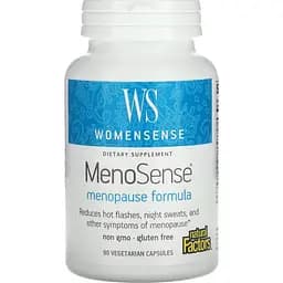 Поддержка при менопаузе Natural Factors WomenSense MenoSense Menopause Formula 90 вегетарианских капсул