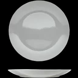 Тарілка керамічна Well Done 27 см графітова (WD-5024B)