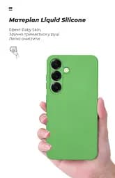 Чехол ArmorStandart ICON для Samsung S25 Plus Camera cover Green (ARM81578) - мініатюра 7