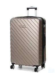 Валіза велика L ABS-пластик Madisson Snowball 03403 78х52х32см 103+17л Шампань