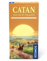 Catan: Міста і лицарі (доп. 5-6 гравців) Rozum - Настільна гра (R105UA)