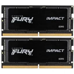 Модуль пам`ятi SO-DIMM 2x16GB/4800 DDR5 Kingston Fury Impact (KF548S38IBK2-32) - мініатюра 5