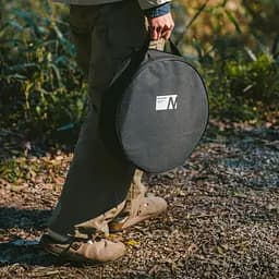 Настільна кругла піч із решіткою Naturehike CNK2550CF010, 36x32.6x12 см, хромоване залізо - мініатюра 7