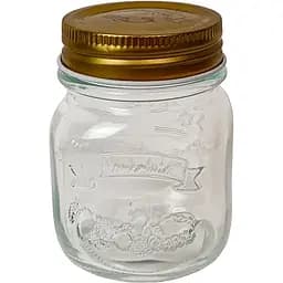 Емкость стеклянная для специй Vittora с жестяной крышкой 150 мл VT-9030-150 (147019)