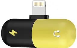 Переходник для Iphone 7, 8 X для зарядки и звука адаптер разветвитель 2 в 1