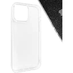 Чохол-накладка Molan Cano Silicone Jelly Glitter Clear Case для Apple iPhone 13 Pro Max (clear) - мініатюра 3