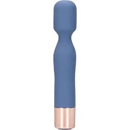 Вібратор Loveline Mini Wand 14.3 см синій