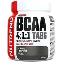 Аминокислота BCAA Nutrend BCAA 4:1:1, 300 таблеток