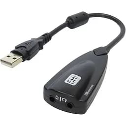 Звукова карта 7.1 USB QTS-008 Black (16161)