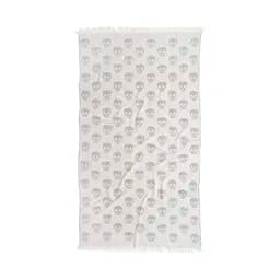 Рушник Lotus Home Pestemal - Skull 90x160 grey сірий - мініатюра 2