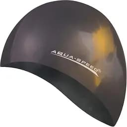 Шапочка для плавання Aqua Speed Bunt Чорний/Жовтий (1000-113-61)