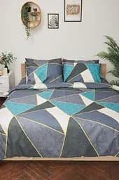 Пододеяльник Moon&Star Микросатин Premium Triangles Евро 200x220 см