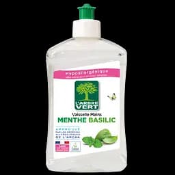 Жидкость для мытья посуды L'Arbre Vert Мятный Базилик, 500 мл