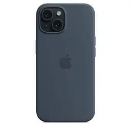 Силіконовий чохол CasePro Silicone Case з MagSafe Storm Blue для iPhone 15 Plus - мініатюра 5