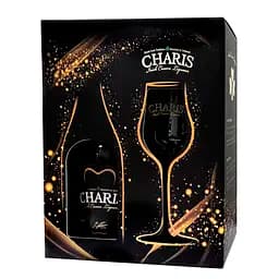 Набір Лікер Charis 0,7л 17% + бокал 135 мл - мініатюра 7