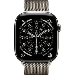 Смарт-годинник Apple Watch Series 11 GPS + Cellular 46mm Natural Titanium Case with Natural Milanese Loop S/M (MFCY4) [151106] - мініатюра 2