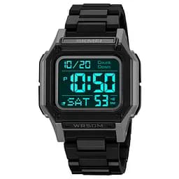 Наручний годинник чоловічий 2264BKGYBK Black-Grey-Black Skmei acs0030088 - мініатюра 2