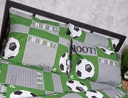 Набір наволочок Moon&Star Бязь Gold Люкс Football 50х50 см 2 шт - мініатюра 3