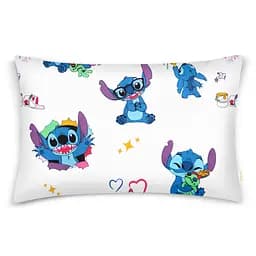 Дитяча постільна білизна Cosas HAPPY STITCH CS7 110х140см (HappyStitchwWhite_El80-46Camellia_140) - мініатюра 4