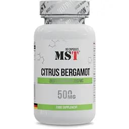 Екстракт плодів бергамоту MST Citrus Bergamot, 90 капсул для підтримки серцево-судинної системи