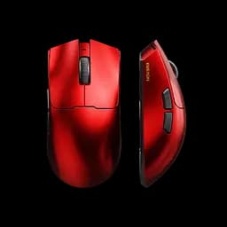 Игровая беспроводная мышка EWEADN S9 Pro / Три режима подключения / Сенсор PAW3395 / 26000 DPI / Red