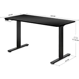 Стіл Mealux PowerDesk Duo Black (EVO-242 Duo B/B)  - мініатюра 2