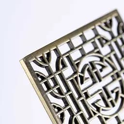 Чабань Візерунок на вікні, кераміка, 38,5х18,4х3см, блакитна - мініатюра 6