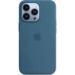 Чехол Silicone Case with MagSafe для Apple iPhone 13 Pro Max Blue Jay AAA [77785]