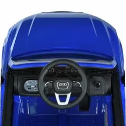 Джип радіокерований 2.4G 2 мотори 35W акумулятор 12V7-9Ah MP3 USB шкіра синій (M 5796EBLRS-4) - мініатюра 4
