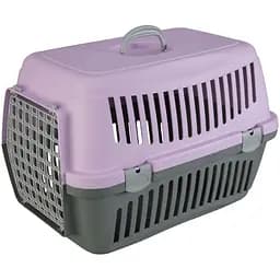 Переноска для котів та собак AnimAll CNR-134 сіро-фіолетова