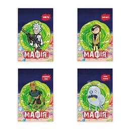 Настільна гра FlixPlay Мафія Рік та Морті 16 карт персонажів (PLR-0037) - мініатюра 4