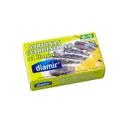 Маленькi сардини Diamir з лiмоном 125 г - мініатюра 2